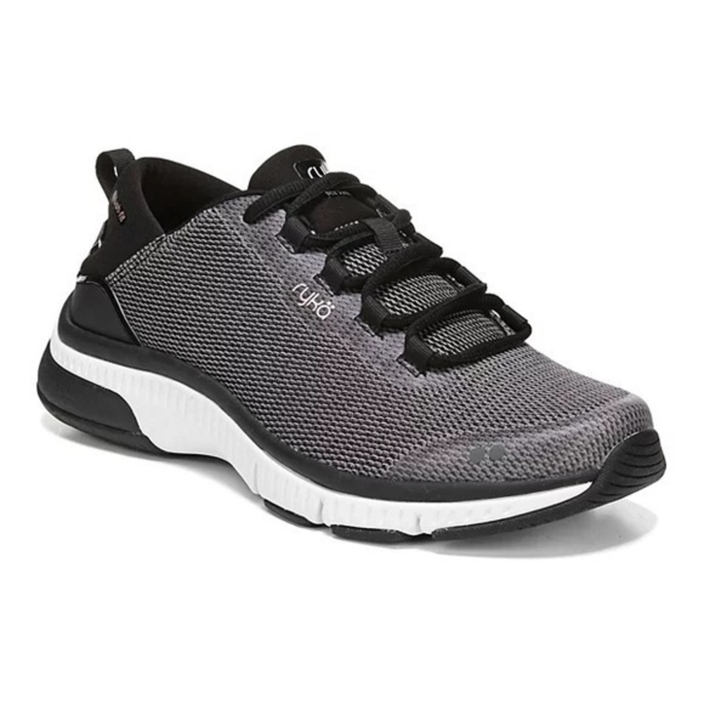 Ryka Rythma Women's Walking Shoes black ultra flex re zorb lite fabric uppers